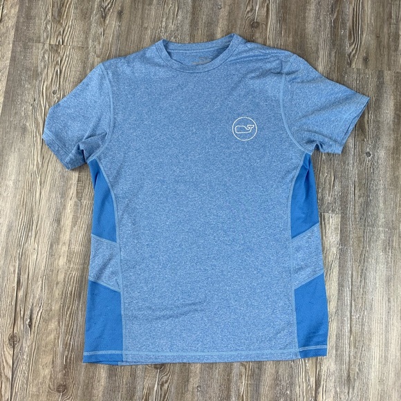 Vineyard Vines Other - Vineyard Vines Cationic Whale Performance Top Blue